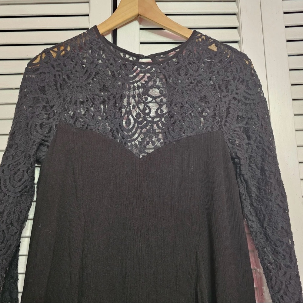 NWOT -‎ Altar'd State - Black Lace Dress - Picture 3 of 9